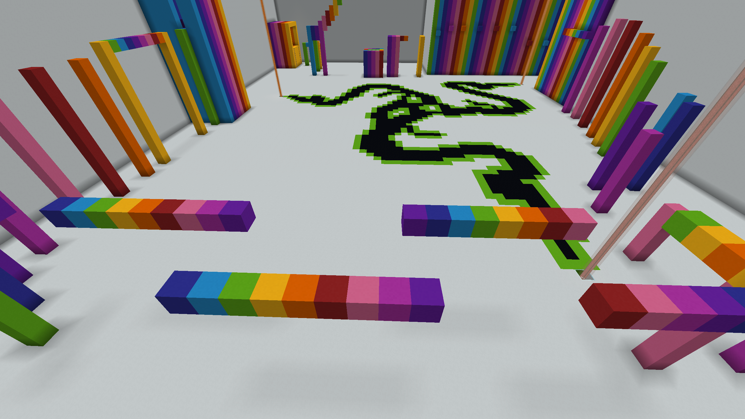 RGB Parkour course